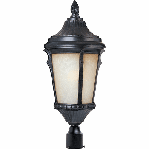 Maxim Odessa Cast 1-LT Outdoor Pole/Post Lantern - Espresso - 3010LTES