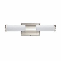 Maxim Optic 18" 2-LT LED Bath Vanity Light - Satin Nickel - 52114WTSN Maxim Optic 18" 2-LT LED Bath Vanity Light - Satin Nickel - 52114WTSN
