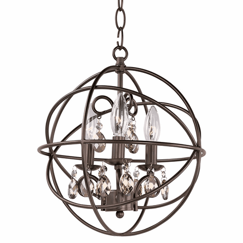Maxim Orbit 3-LT Pendant - Oil Rubbed Bronze - 25140OI