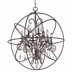 Maxim Orbit 9-LT Pendant - Oil Rubbed Bronze - 25145OI
