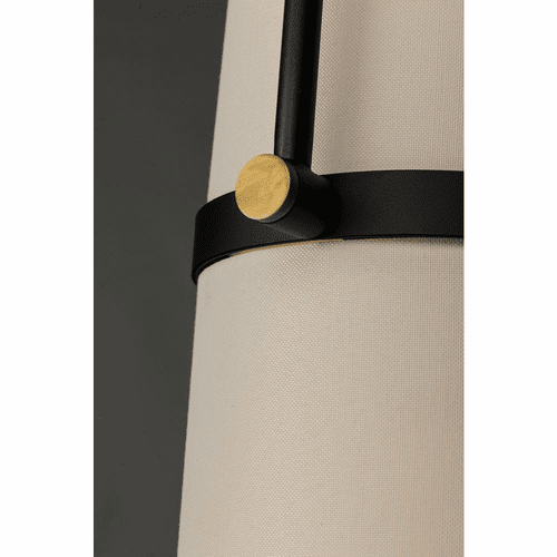 Maxim Oscar 2-Light Floor Lamp - Bronze / Antique Brass - 11104OFBZAB
