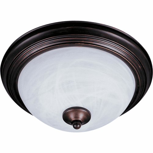 Maxim Outdoor Essentials 1-LT Outdoor Flush Mount - Oil Rubbed Bronze - 1940MROI