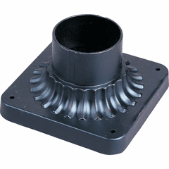 Maxim Outdoor Essentials Cast Pier Mount - Oriental Bronze - 2001OB