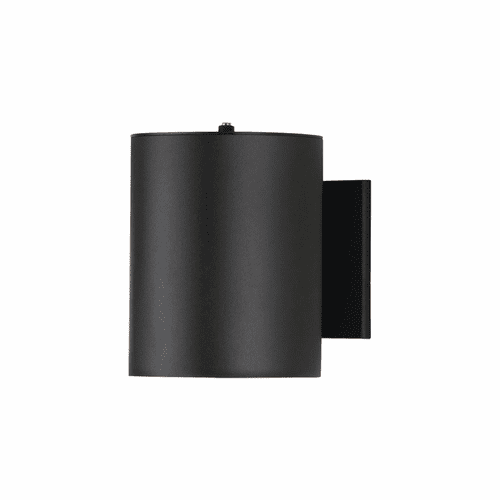 Maxim Outpost 1-Light 7.25"H OD Wall Sconce w/ Photocell - Black - 26101BK/PHC