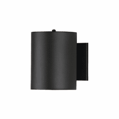 Maxim Outpost 1-Light 7.25"H OD Wall Sconce w/ Photocell - Black - 26101BK/PHC