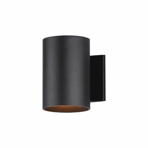 Maxim Outpost 1-Light 7.25"H Outdoor Wall Sconce - Black - 26101BK