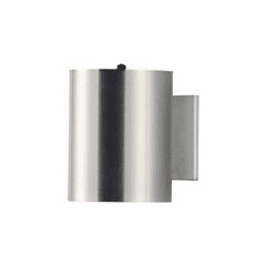 Maxim Outpost 1-Light 7.25"H Sconce w/ Photocell - Brushed Aluminum - 26101AL/PHC
