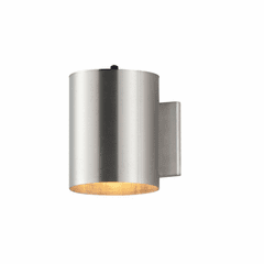 Maxim Outpost 1-Light Outdoor Wall Mount - Brushed Aluminum - 26106AL/PHC