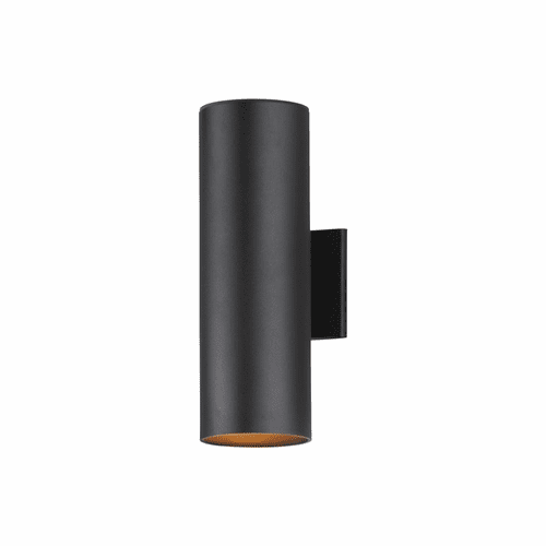 Maxim Outpost 2-Light 15"H Outdoor Wall Sconce - Black - 26103BK