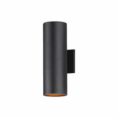 Maxim Outpost 2-Light 15"H Outdoor Wall Sconce - Black - 26103BK
