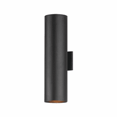 Maxim Outpost 2-Light 22"H Outdoor Wall Sconce - Black - 26105BK