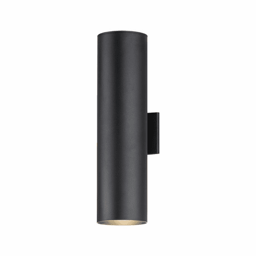 Maxim Outpost 2-Light 22"H Outdoor Wall Sconce - Black - 86405BK