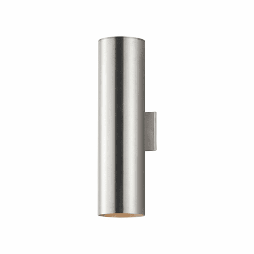 Maxim Outpost 2-Light 22"H Outdoor Wall Sconce - Brushed Aluminum - 26105AL