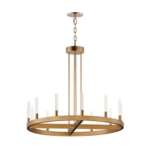 Maxim Ovation 12-Light Chandelier - Gold - 16164CRGLD