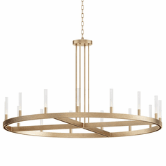 Maxim Ovation 15-Light Chandelier - Gold - 16168CRGLD Maxim Ovation 15-Light Chandelier - Gold - 16168CRGLD