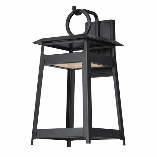 Maxim Pagoda Large LED Outdoor Sconce - Black - 30746BK
