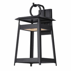 Maxim Pagoda Large LED Outdoor Sconce - Black - 30746BK