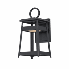 Maxim Pagoda LED Outdoor Sconce - Black - 30742BK Maxim Pagoda LED Outdoor Sconce - Black - 30742BK