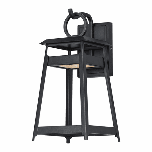 Maxim Pagoda Medium LED Outdoor Sconce - Black - 30744BK