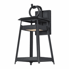 Maxim Pagoda Medium LED Outdoor Sconce - Black - 30744BK