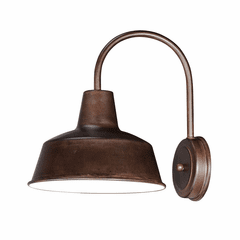 Maxim Pier M 1-LT Outdoor Wall Mount - Empire Bronze - 35016EB