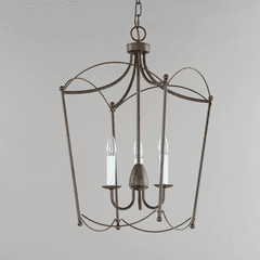 Maxim Plumette 3-Light Pendant - Chestnut Bronze - 12163CHB