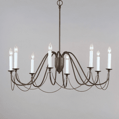 Maxim Plumette 8-Light Chandelier - Chestnut Bronze - 12168CHB Maxim Plumette 8-Light Chandelier - Chestnut Bronze - 12168CHB