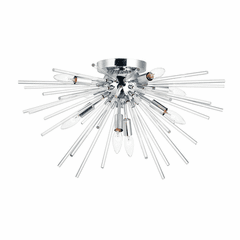 Maxim Polaris 8-LT Flush Mount - Polished Chrome - 28660CLPC