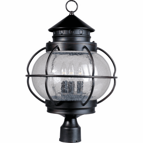 Maxim Portsmouth 3-LT Outdoor Pole/Post Lantern - Oil Rubbed Bronze - 30501CDOI