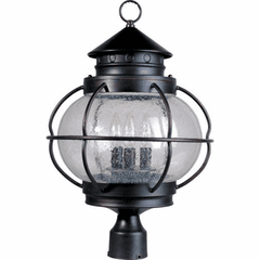 Maxim Portsmouth 3-LT Outdoor Pole/Post Lantern - Oil Rubbed Bronze - 30501CDOI Maxim Portsmouth 3-LT Outdoor Pole/Post Lantern - Oil Rubbed Bronze - 30501CDOI