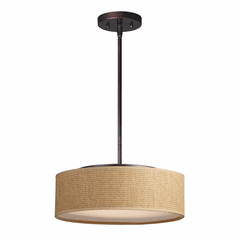 Maxim Prime 16"W LED Pendant - Oil Rubbed Bronze - 10224GCOI