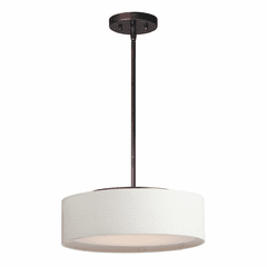 Maxim Prime 16"W LED Pendant - Oil Rubbed Bronze - 10224OMOI