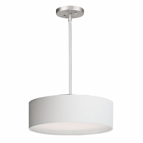 Maxim Prime 16"W LED Pendant - Satin Nickel - 10224WLSN