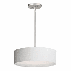 Maxim Prime 16"W LED Pendant - Satin Nickel - 10224WLSN Maxim Prime 16"W LED Pendant - Satin Nickel - 10224WLSN