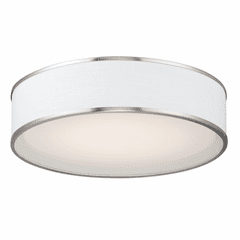 Maxim Prime 20" W LED Flush Mount - Satin Nickel - 10223WLSN Maxim Prime 20" W LED Flush Mount - Satin Nickel - 10223WLSN