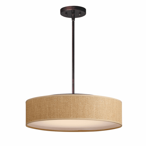 Maxim Prime 20"W LED Pendant - Oil Rubbed Bronze - 10226GCOI