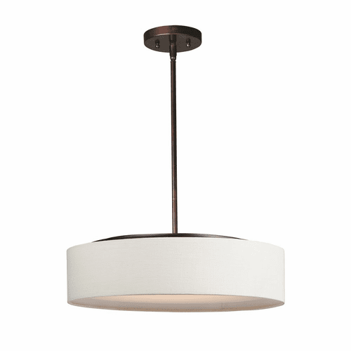 Maxim Prime 20"W LED Pendant - Oil Rubbed Bronze - 10226OMOI