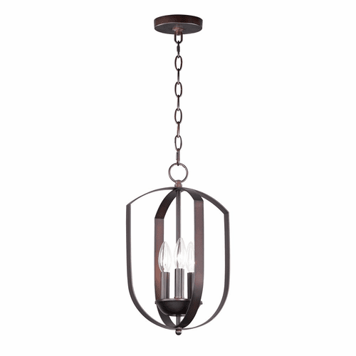 Maxim Provident 3-Light Chandelier - Oil Rubbed Bronze - 10033OI