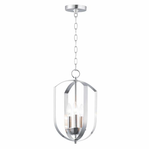 Maxim Provident 3-Light Chandelier - Satin Nickel - 10033SN