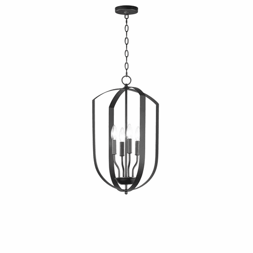 Maxim Provident 4-Light Chandelier - Black - 10034BK