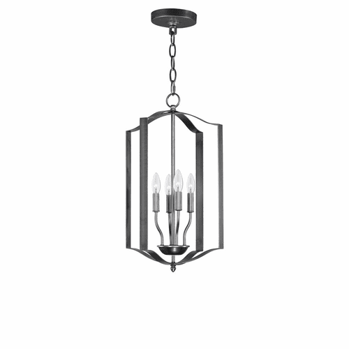 Maxim Provident 4-Light Chandelier - Black - 10036BK