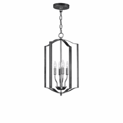 Maxim Provident 4-Light Chandelier - Black - 10036BK Maxim Provident 4-Light Chandelier - Black - 10036BK