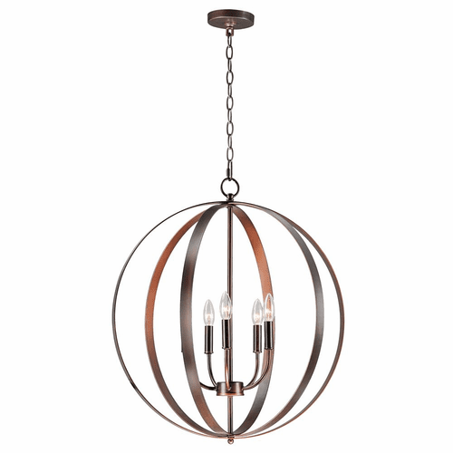 Maxim Provident 5-LT Chandelier - Oil Rubbed Bronze - 10032OI