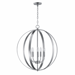 Maxim Provident 5-LT Chandelier - Satin Nickel - 10032SN