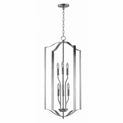 Maxim Provident 6-LT Chandelier - Satin Nickel - 10038SN