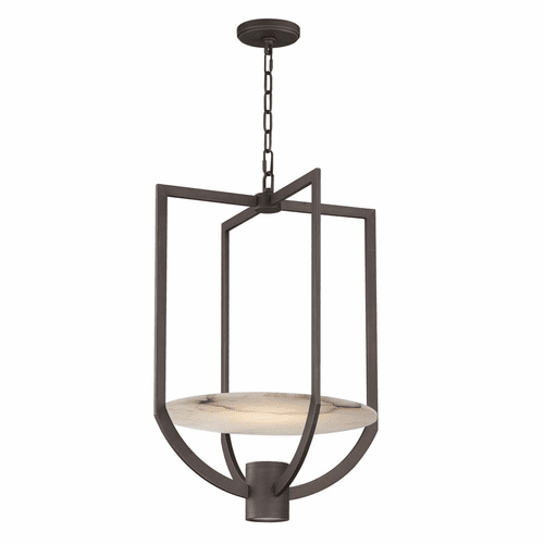 Maxim Quarry 2-Light LED Pendant - Dark Bronze - 18205WADBZ