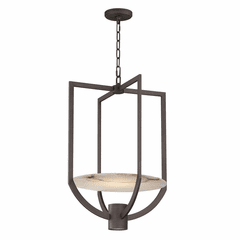 Maxim Quarry 2-Light LED Pendant - Dark Bronze - 18205WADBZ