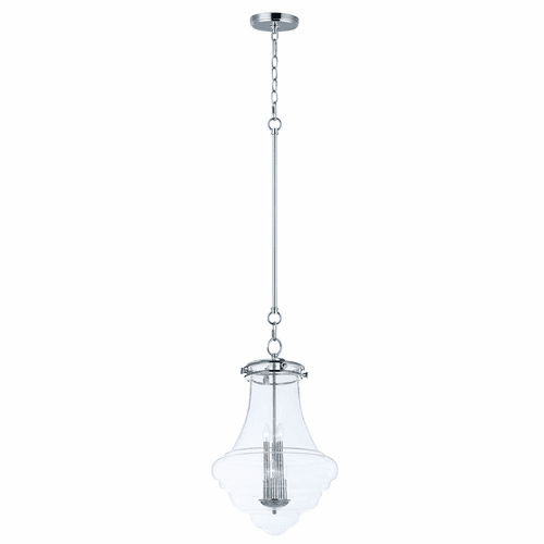 Maxim Retro 6-LT Pendant - Polished Nickel - 25189CLPN