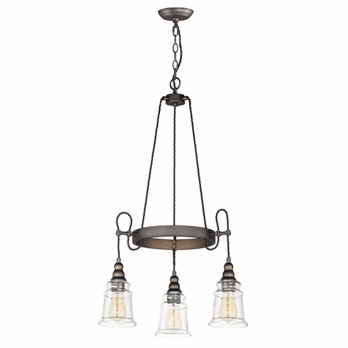 Maxim Revival 3-LT Chandelier - Oil Rubbed Bronze - 21573HMOI
