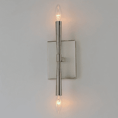 Maxim Rome 2-Light Wall Sconce - Satin Nickel - 24621SN